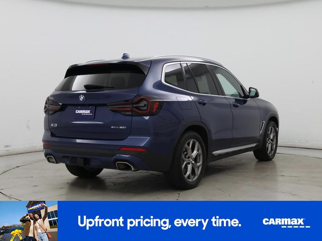 used 2022 BMW X3 car, priced at $34,998