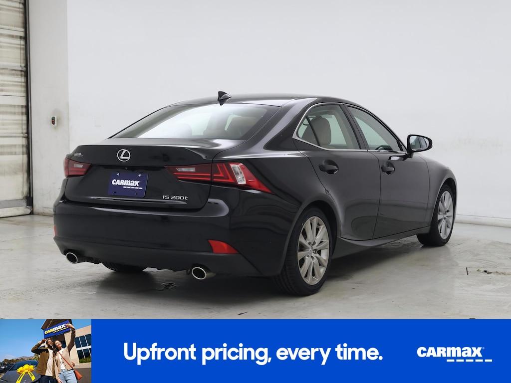 used 2016 Lexus IS 200t car, priced at $16,998