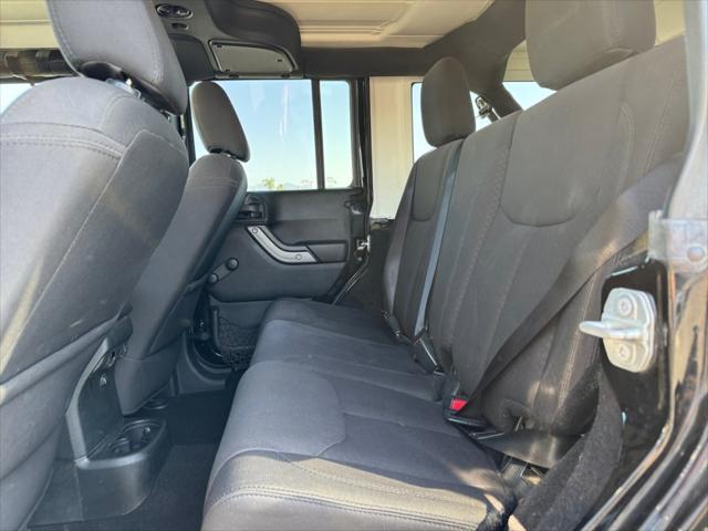 used 2017 Jeep Wrangler Unlimited car, priced at $22,499