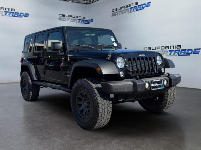 used 2017 Jeep Wrangler Unlimited car, priced at $22,499