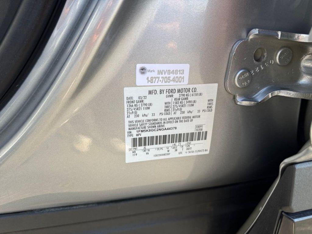 used 2022 Ford Explorer car, priced at $36,499