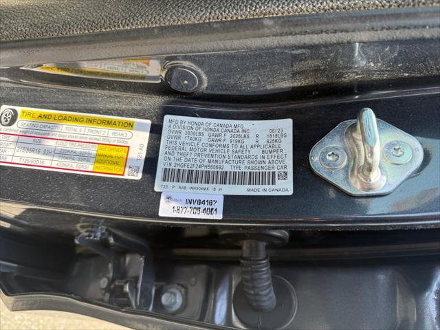 used 2023 Honda Civic car, priced at $22,299