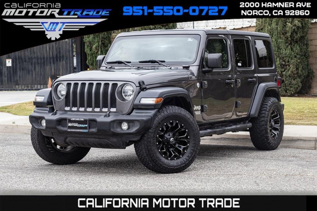 used 2018 Jeep Wrangler Unlimited car, priced at $25,899