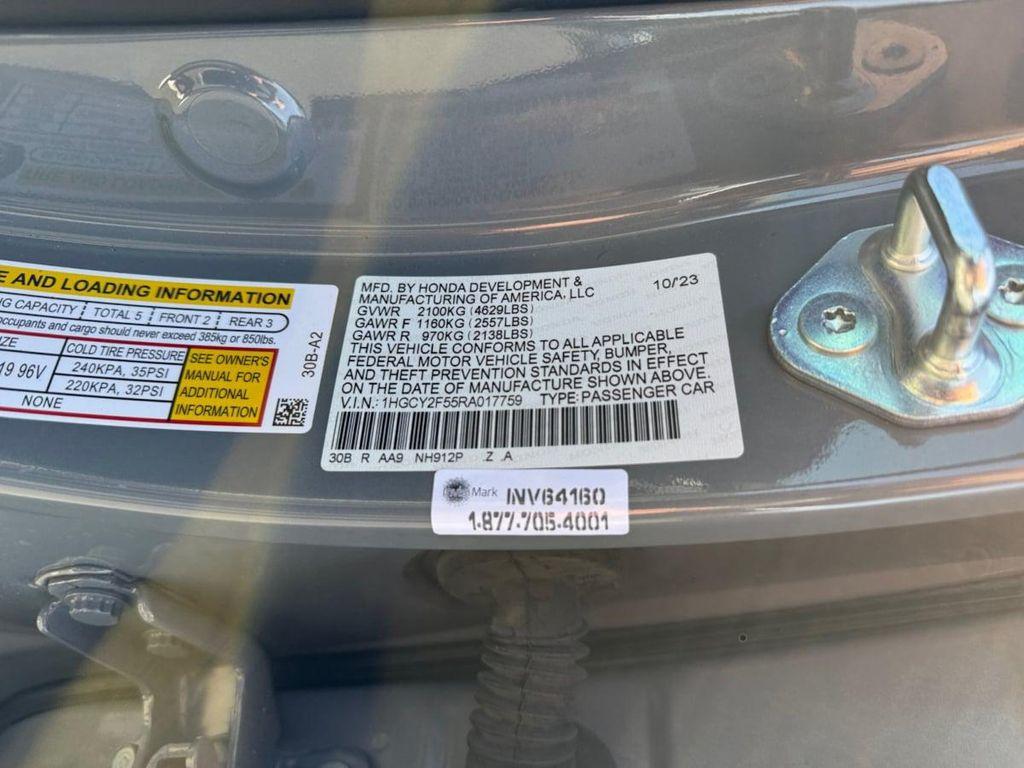 used 2024 Honda Accord Hybrid car, priced at $27,199