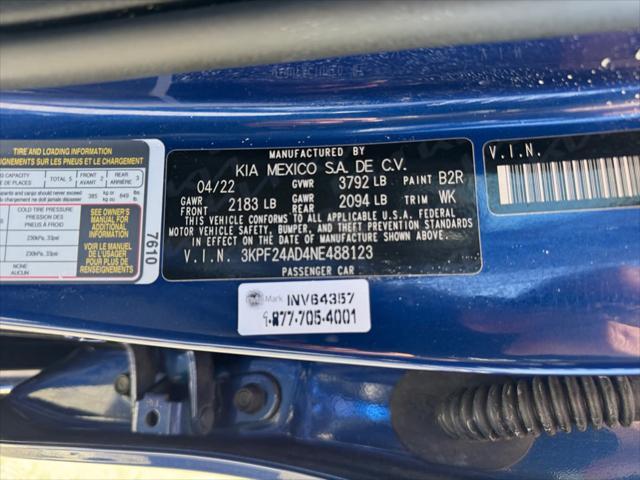 used 2022 Kia Forte car, priced at $16,399