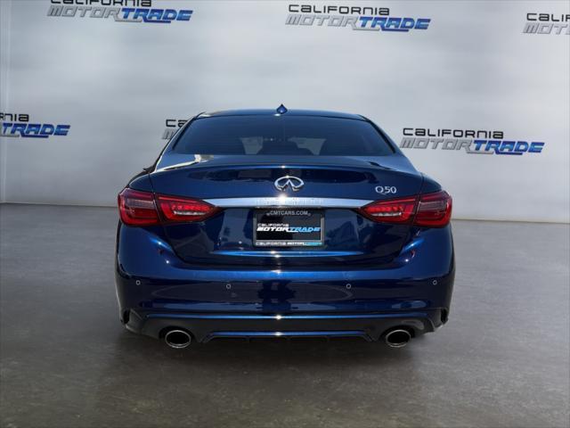 used 2022 INFINITI Q50 car, priced at $30,699