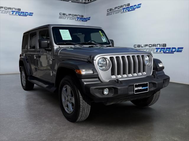 used 2020 Jeep Wrangler Unlimited car, priced at $23,299