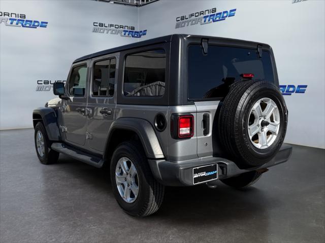 used 2020 Jeep Wrangler Unlimited car, priced at $23,299