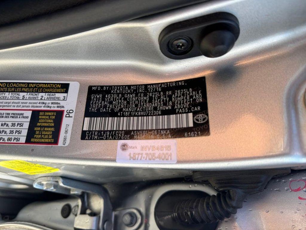 used 2017 Toyota Camry car, priced at $16,399