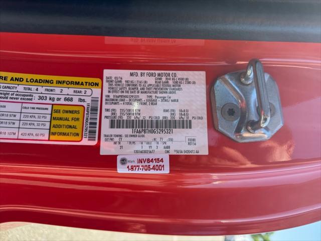 used 2016 Ford Mustang car, priced at $18,899