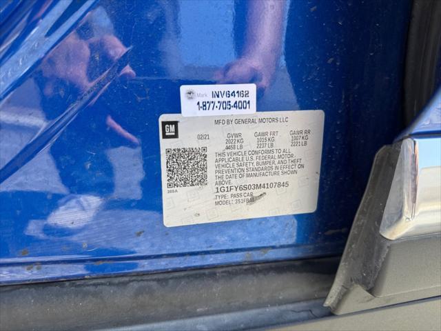 used 2021 Chevrolet Bolt EV car, priced at $12,199