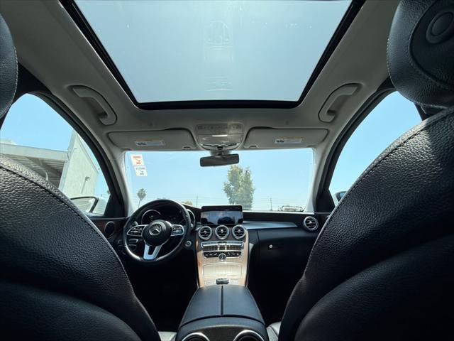 used 2019 Mercedes-Benz C-Class car, priced at $20,899