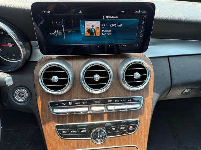 used 2019 Mercedes-Benz C-Class car, priced at $20,899