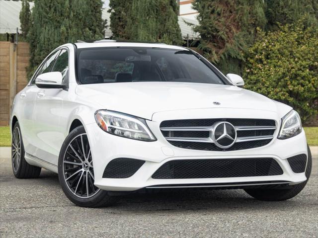 used 2021 Mercedes-Benz C-Class car, priced at $26,499