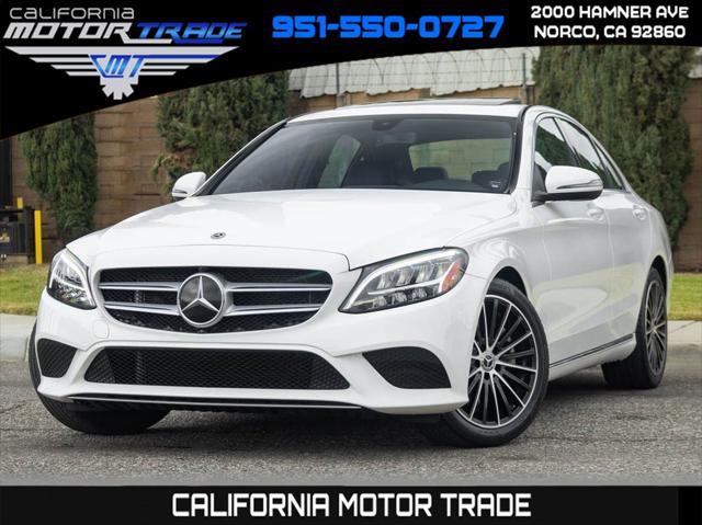 used 2021 Mercedes-Benz C-Class car, priced at $26,499