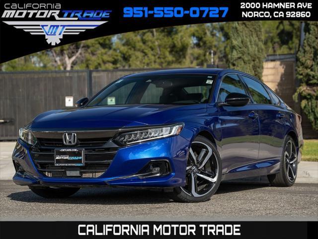 used 2021 Honda Accord car, priced at $20,999