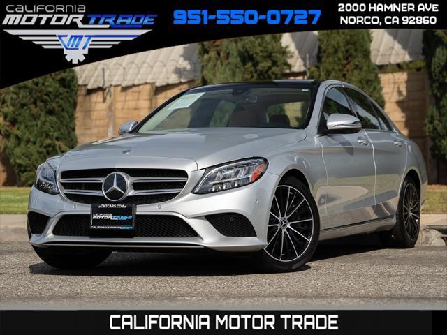 used 2021 Mercedes-Benz C-Class car, priced at $23,999