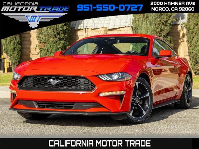 used 2021 Ford Mustang car, priced at $20,899