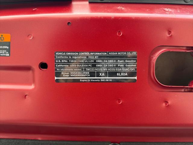 used 2022 Nissan Sentra car, priced at $18,999