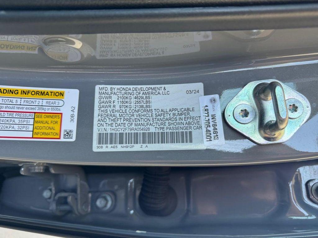 used 2024 Honda Accord Hybrid car, priced at $30,499