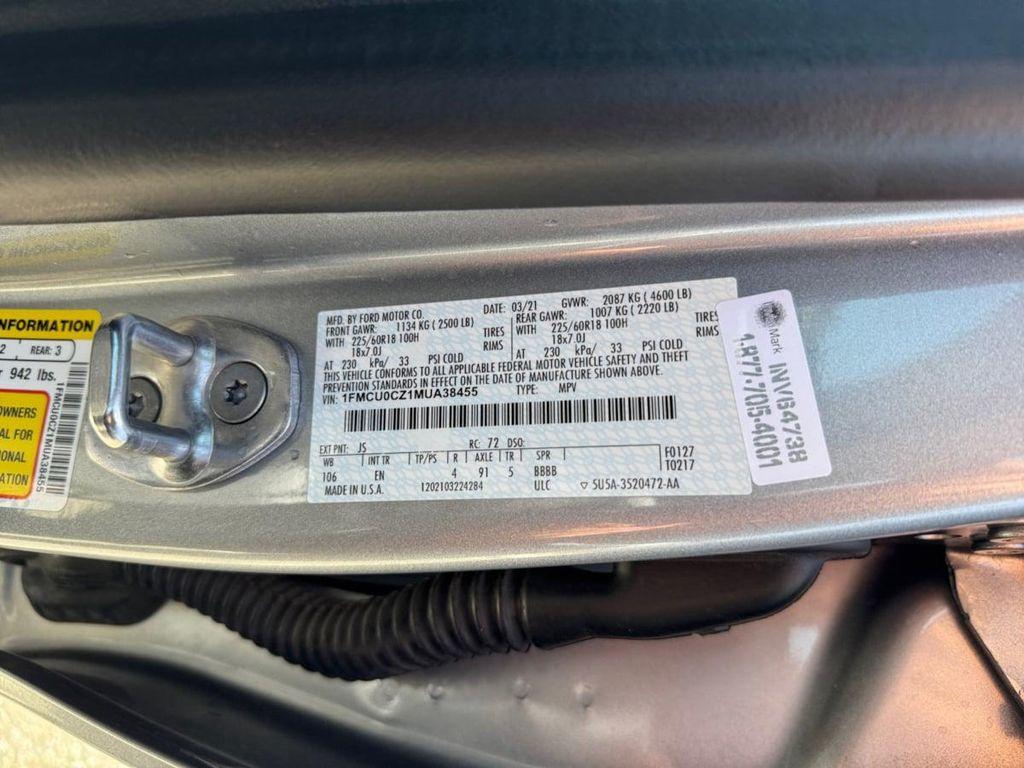 used 2021 Ford Escape car, priced at $18,699