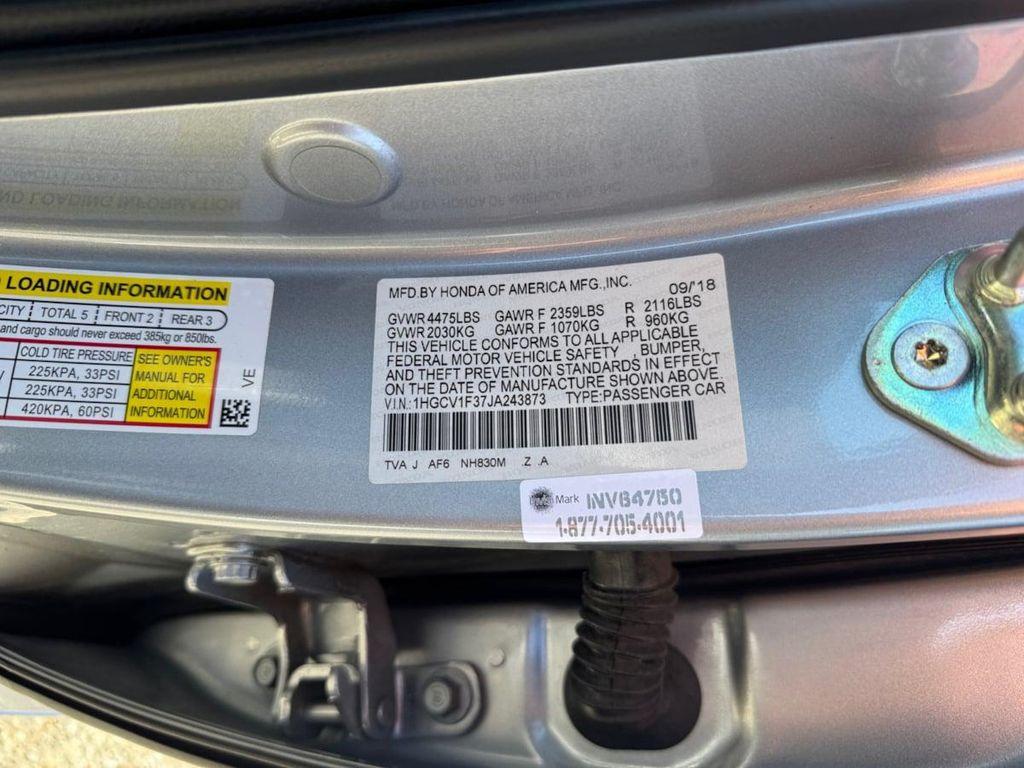 used 2018 Honda Accord car, priced at $20,999