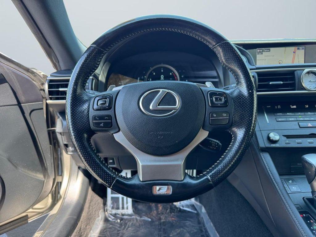 used 2016 Lexus RC 200t car, priced at $24,899