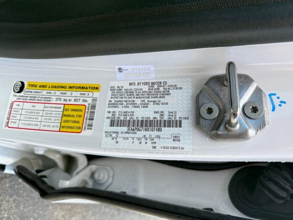 used 2019 Ford Fusion car, priced at $13,399