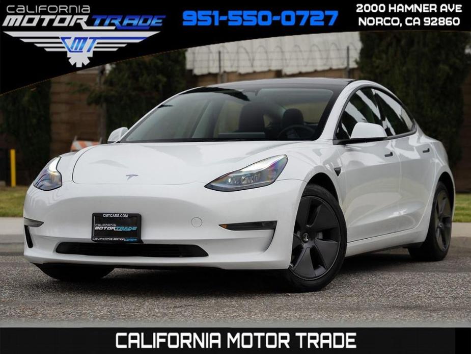 used 2023 Tesla Model 3 car, priced at $27,299