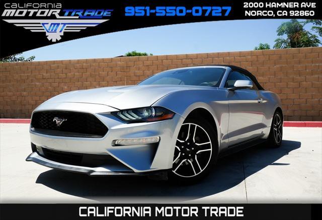 used 2022 Ford Mustang car, priced at $18,299