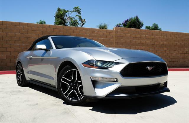 used 2022 Ford Mustang car, priced at $18,299