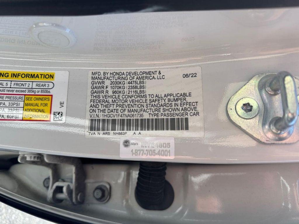 used 2022 Honda Accord car, priced at $24,699