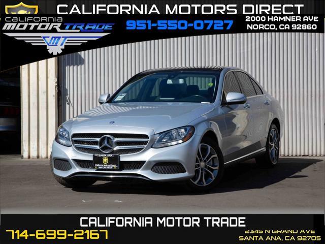 used 2015 Mercedes-Benz C-Class car, priced at $16,099