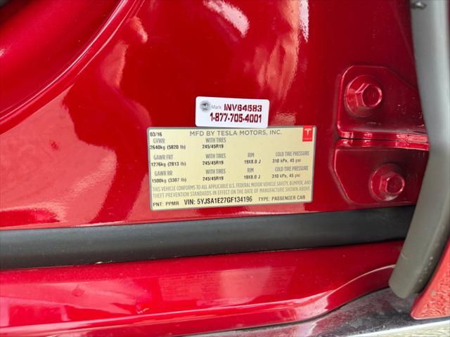used 2016 Tesla Model S car, priced at $20,999