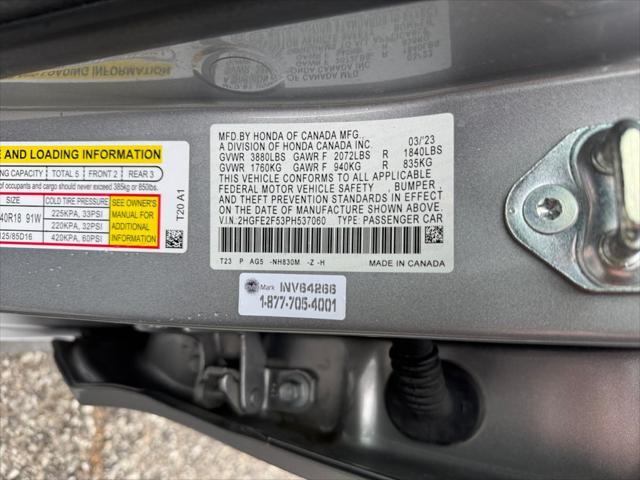 used 2023 Honda Civic car, priced at $23,199