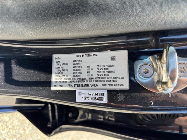 used 2024 Tesla Model 3 car, priced at $31,699