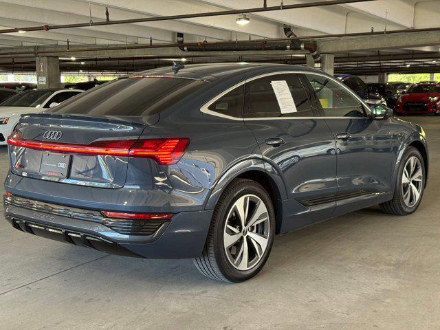 used 2024 Audi Q8 e-tron car, priced at $51,949