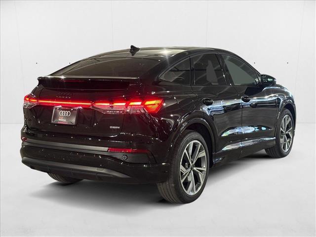 new 2025 Audi Q4 e-tron Sportback car, priced at $55,999