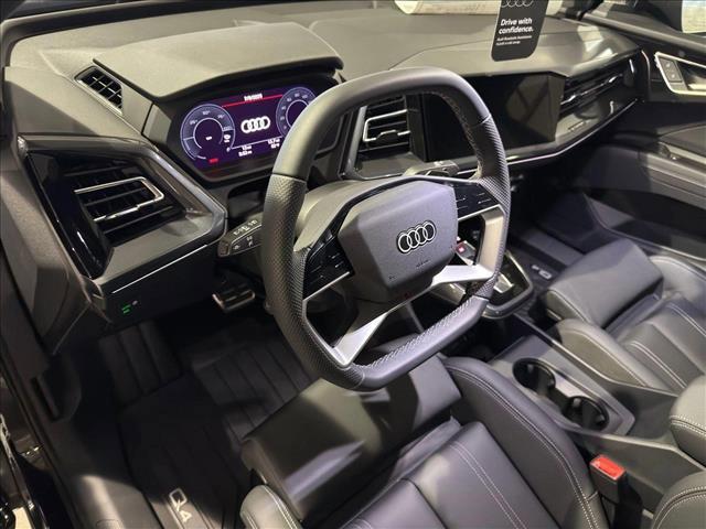 new 2025 Audi Q4 e-tron Sportback car, priced at $55,999