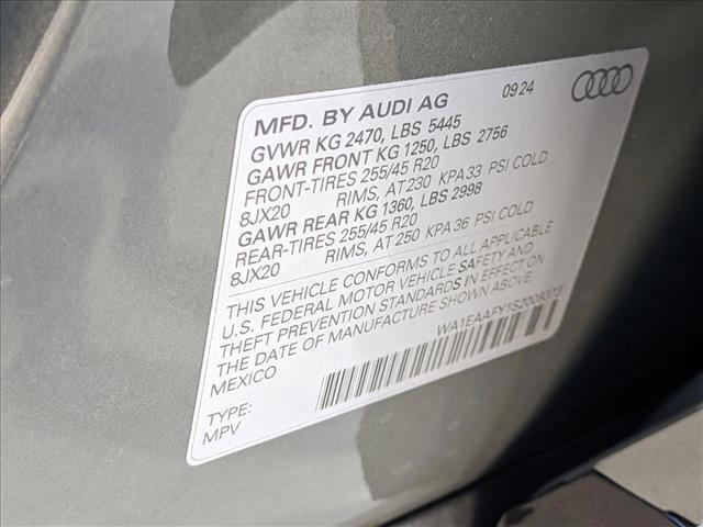 new 2025 Audi Q5 car, priced at $60,200