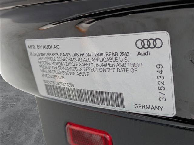 new 2025 Audi A7 car, priced at $82,785