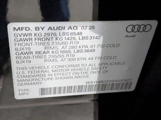 new 2025 Audi Q6 e-tron car, priced at $71,675