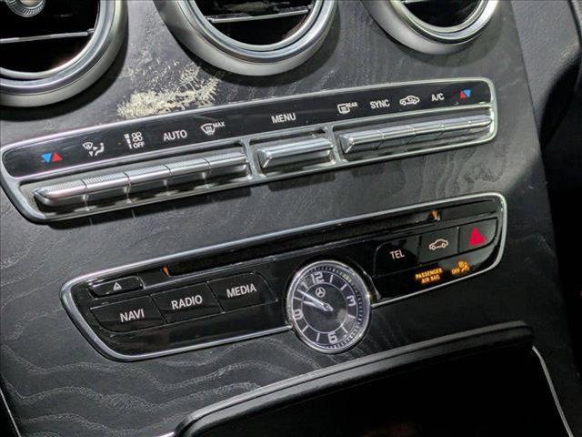 used 2017 Mercedes-Benz C-Class car, priced at $15,421