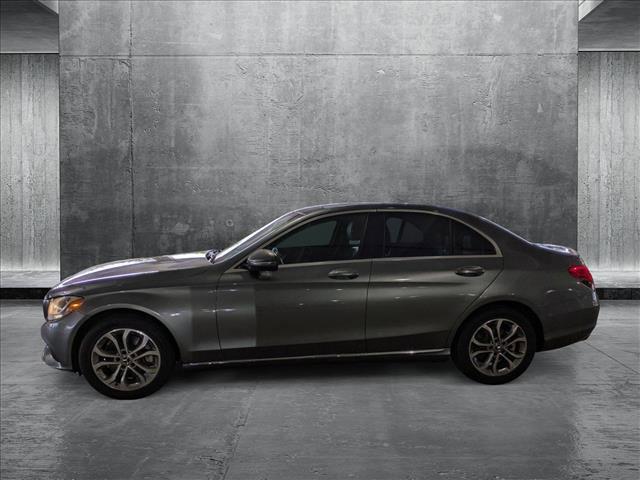 used 2017 Mercedes-Benz C-Class car, priced at $15,421