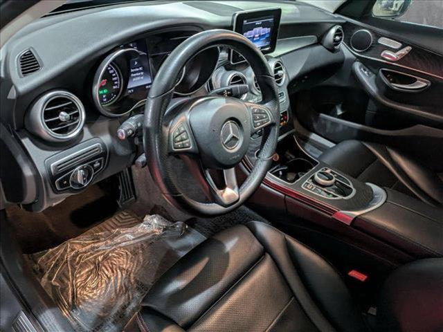 used 2017 Mercedes-Benz C-Class car, priced at $15,421