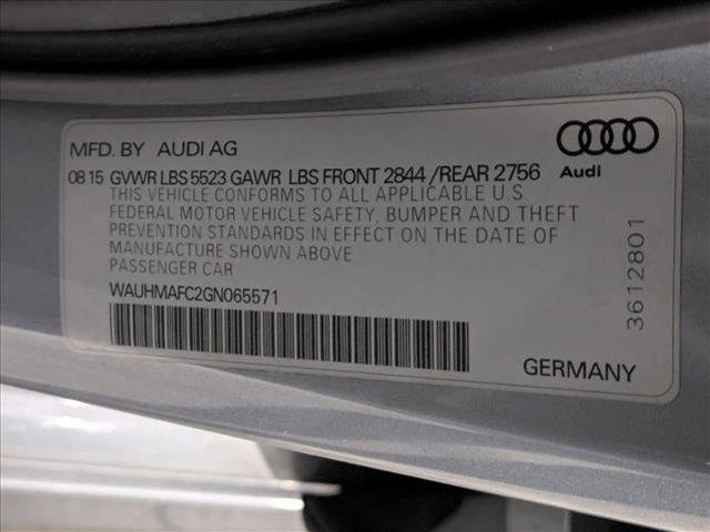 used 2016 Audi A6 car, priced at $23,991