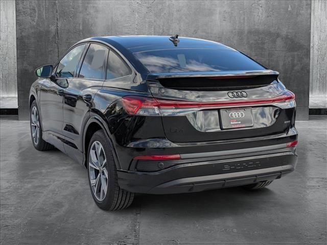 new 2025 Audi Q4 e-tron Sportback car, priced at $62,525