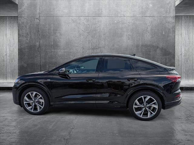 new 2025 Audi Q4 e-tron Sportback car, priced at $62,525