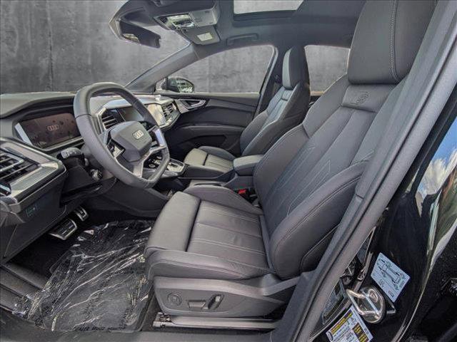 new 2025 Audi Q4 e-tron Sportback car, priced at $62,525