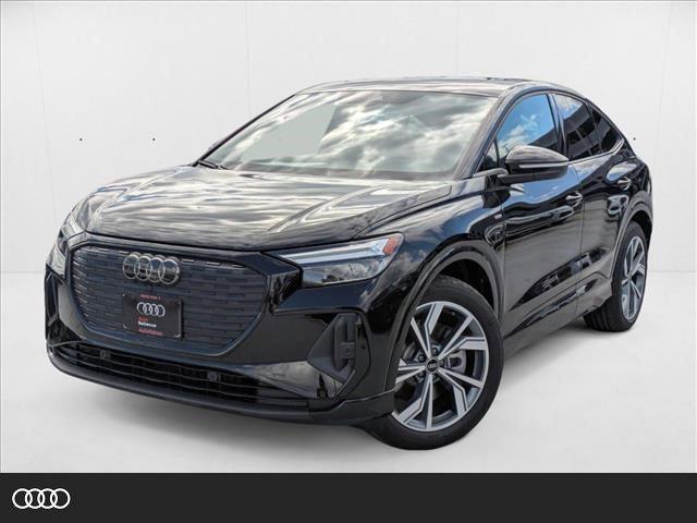 new 2025 Audi Q4 e-tron Sportback car, priced at $55,999